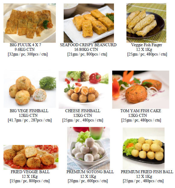 Frozen Food List In Nigeria